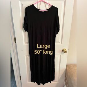 Luxe Black Maxi Dress